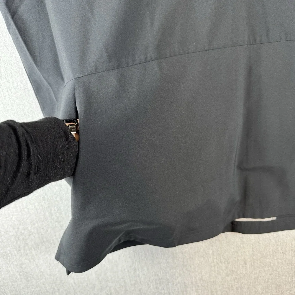 Adidas Baseball Ravens Pullover Jacket‎ 2XL Removable Sleeves Black Embroidered